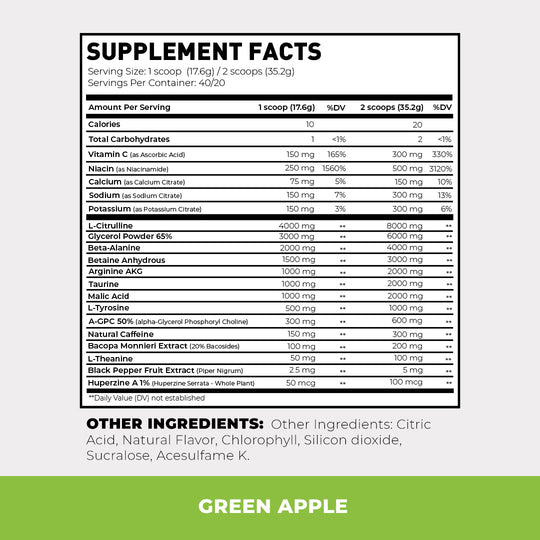Pre-Workout Ultra