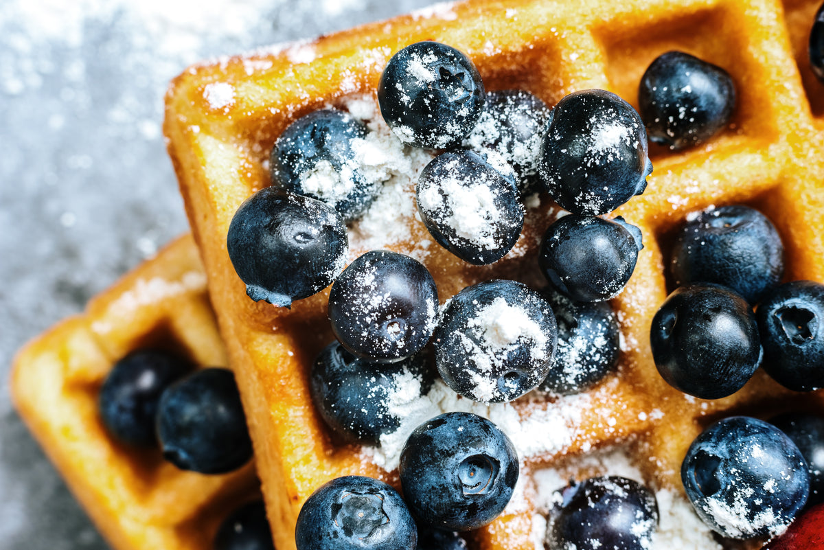 Çilekli protein waffle tarifi