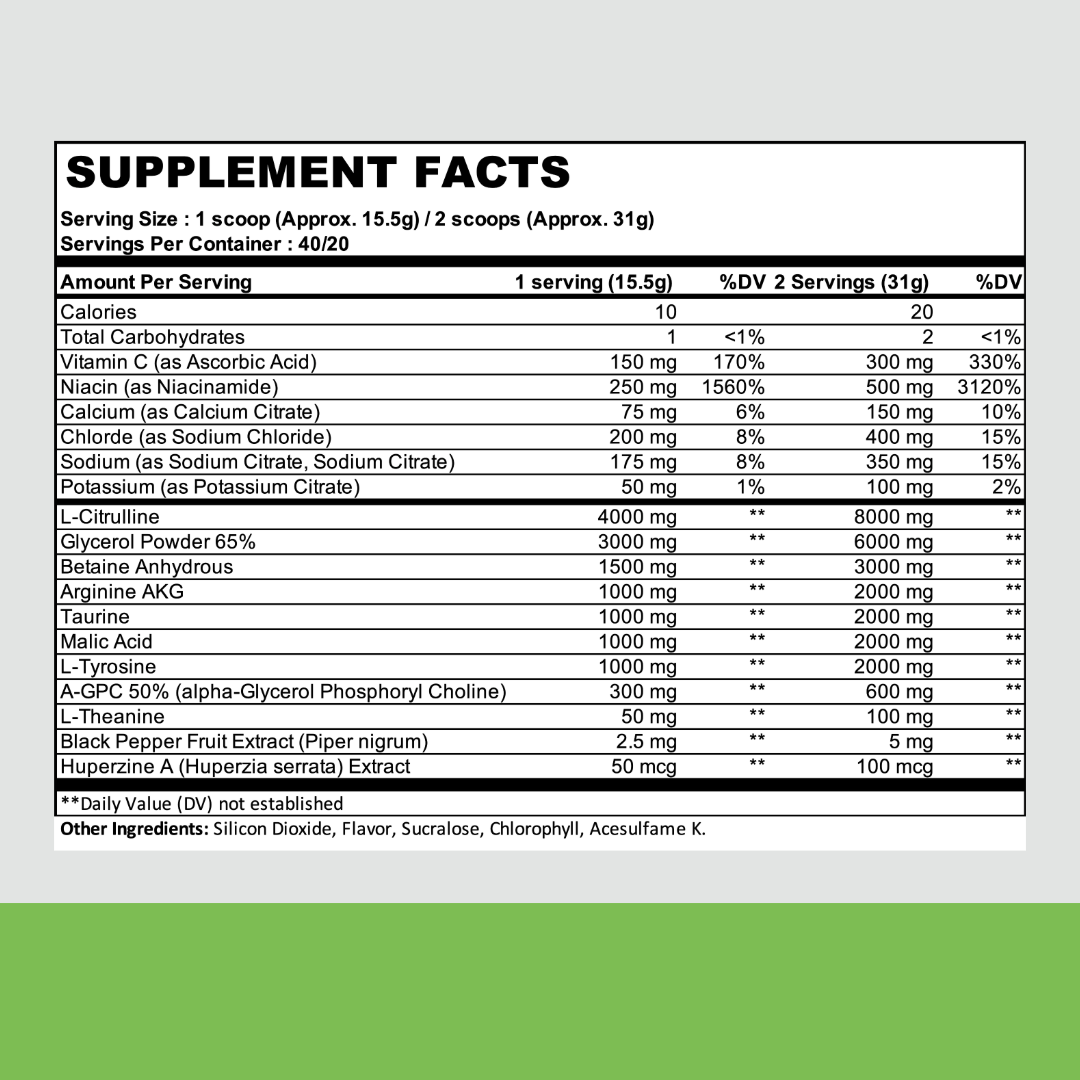 Pre-Workout Ultra Stim Free